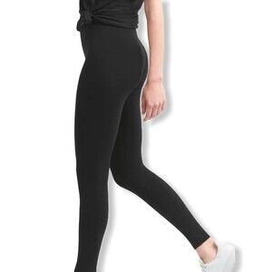 GAP Mid Rise Basic Leggings Black XSP XS Petite